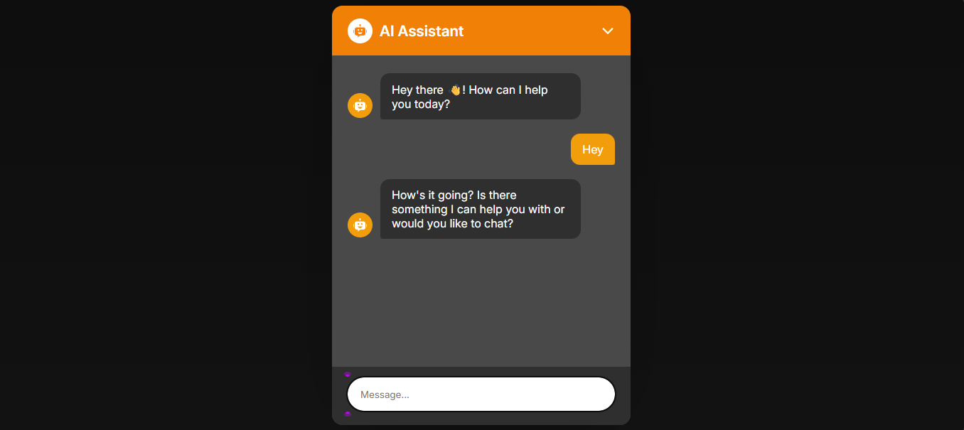 AI Assistant Chatbot Project